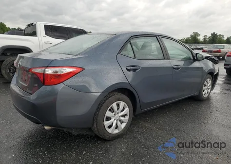 2016 Toyota Corolla L from USA, damaged, VIN 2T1BURHE7GC561524